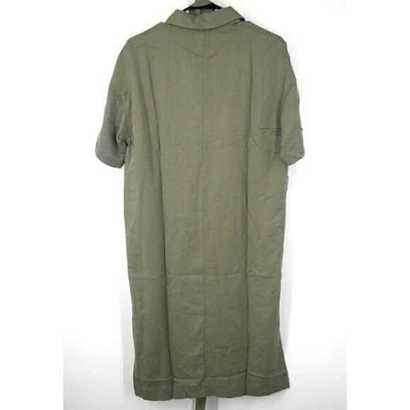 NWT Marine Layer Renata Dress Olive Green XS - Picture 6 of 7